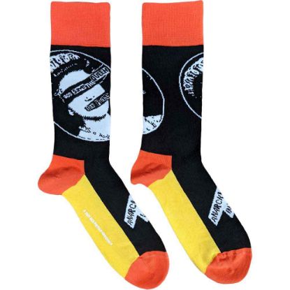 Picture of The Sex Pistols Unisex Ankle Socks: God Save The Queen (UK Size 7 - 11)