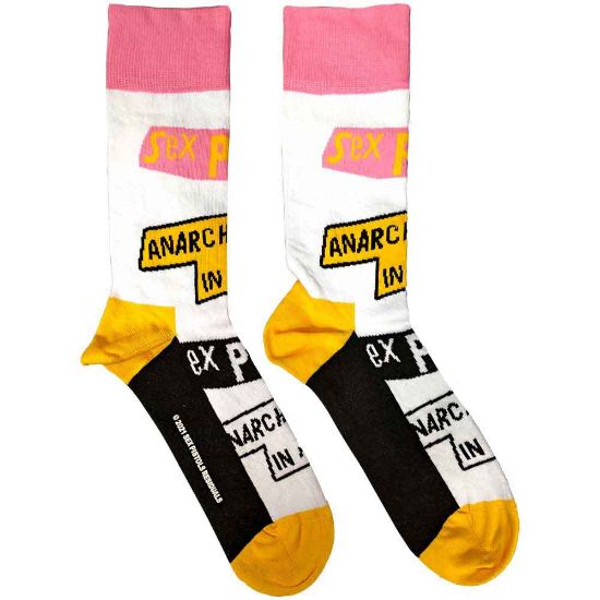 Picture of The Sex Pistols Unisex Ankle Socks: Anarchy In The UK (UK Size 7 - 11)