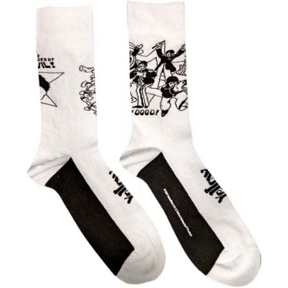 Picture of The Beatles Unisex Ankle Socks: Good v Evil (UK Size 7 - 11)