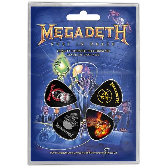 Picture of Megadeth Plectrum Pack: Rust In Peace