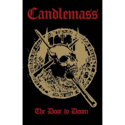 Picture of Candlemass Textile Poster: The Door To Doom