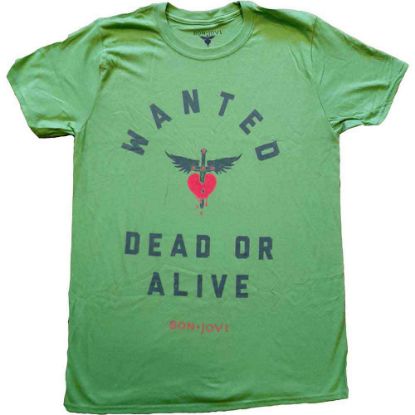 Picture of Bon Jovi Unisex T-Shirt: Wanted