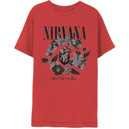 Picture of Nirvana Unisex T-Shirt: Heart Shape Box