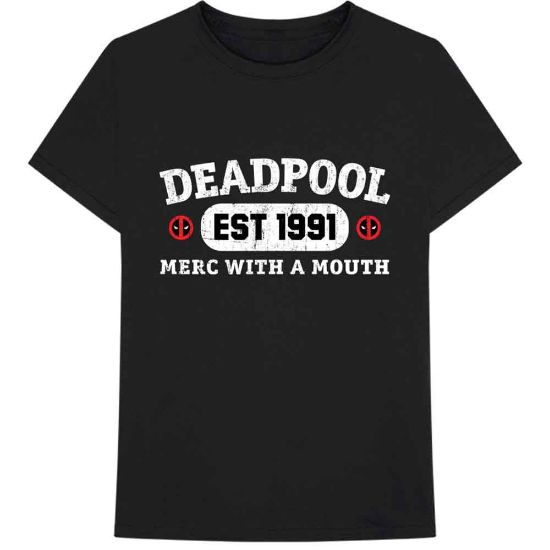 Picture of Marvel Comics Unisex T-Shirt: Deadpool Merc With A Mouth