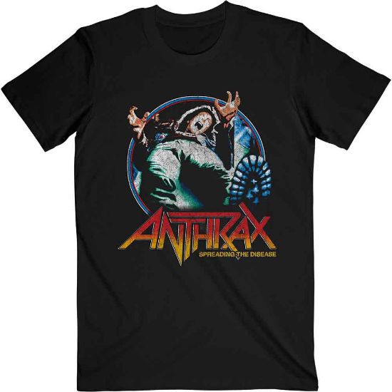 Picture of Anthrax Unisex T-Shirt: Spreading Vignette