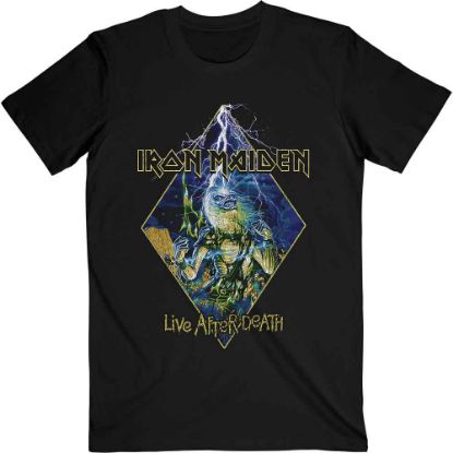 Picture of Iron Maiden Unisex T-Shirt: Live After Death Diamond