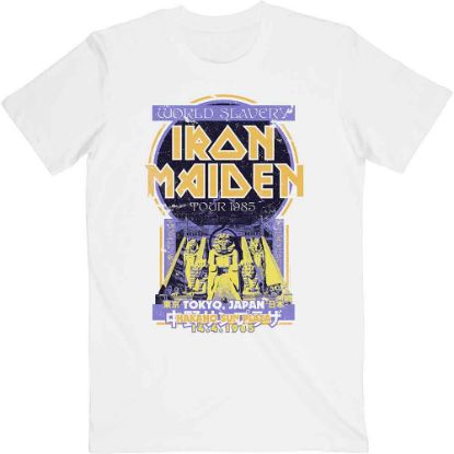 Picture of Iron Maiden Unisex T-Shirt: Powerslave Japan Flyer