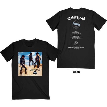 Picture of Motorhead Unisex T-Shirt: Ace of Spades Track list Back Print
