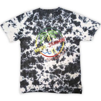 Picture of Bob Marley Unisex T-Shirt: Neon Sign Wash Collection