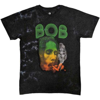 Picture of Bob Marley Unisex T-Shirt: Smoke Gradient Wash Collection