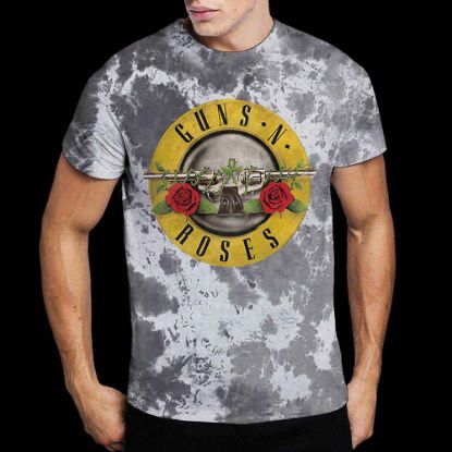 Picture of Guns N' Roses Unisex T-Shirt: Classic Logo Wash Collection