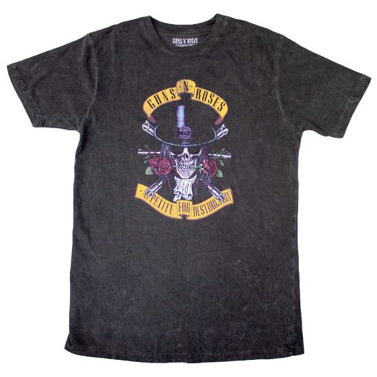 Picture of Guns N' Roses Unisex T-Shirt: Appetite Washed Wash Collection