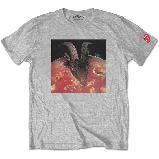 Picture of The Rolling Stones Unisex T-Shirt: Goats Head Soup Sleeve Print