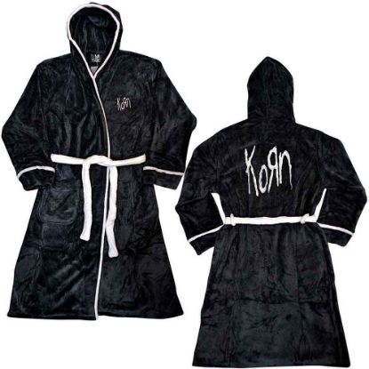 Picture of Korn Unisex Bathrobe: Logo (Medium - Large)