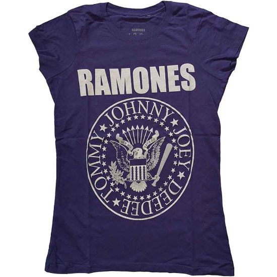 Picture of Ramones Ladies T-Shirt: Presidential Seal