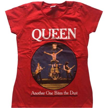 Picture of Queen Ladies T-Shirt: One Bites The Dust