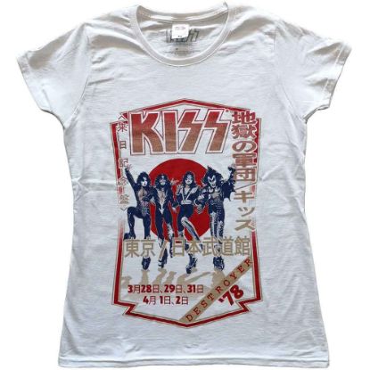 Picture of KISS Ladies T-Shirt: Destroyer Tour '78