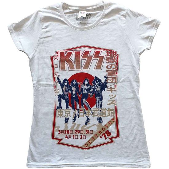 Picture of KISS Ladies T-Shirt: Destroyer Tour '78