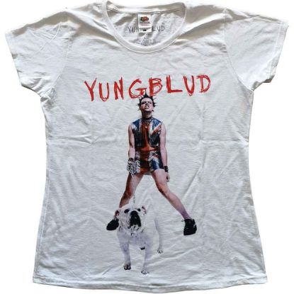 Picture of Yungblud Ladies T-Shirt: Strawberry Lipstick