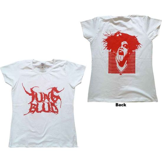 Picture of Yungblud Ladies T-Shirt: DEADHAPPY Back Print