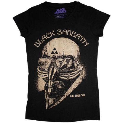 Picture of Black Sabbath Ladies T-Shirt: US Tour 1978 Skinny Fit