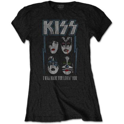 Picture of KISS Ladies T-Shirt: Made For Lovin' You