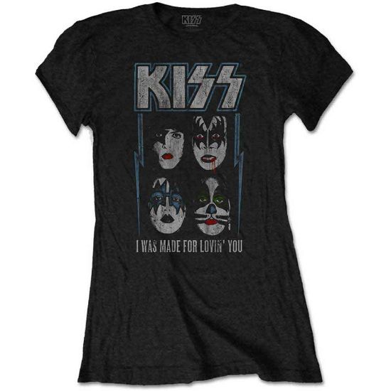 Picture of KISS Ladies T-Shirt: Made For Lovin' You