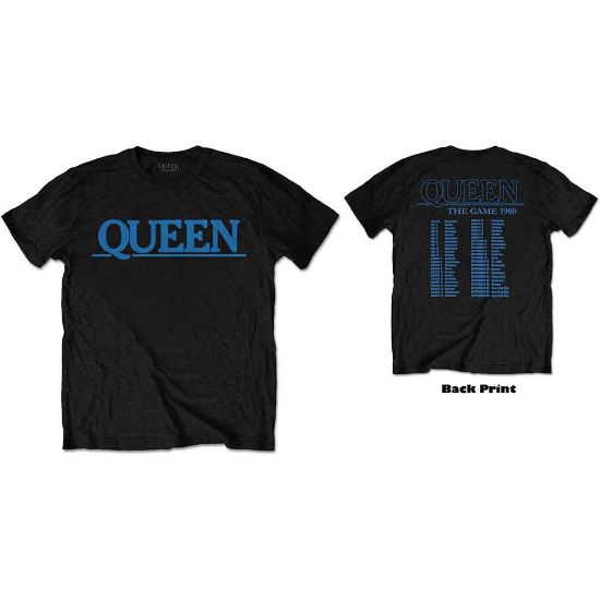 Picture of Queen Unisex T-Shirt: The Game Tour Back Print