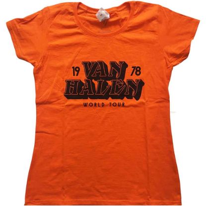 Picture of Van Halen Ladies Tee: World Tour '78