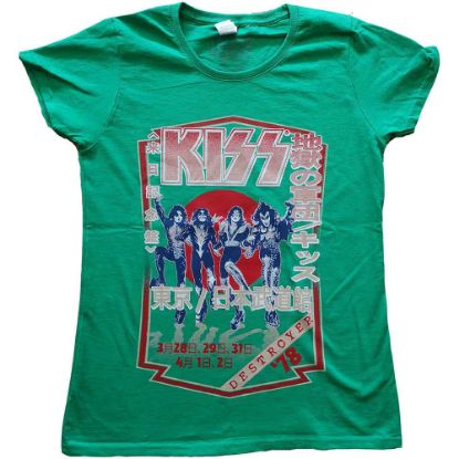 Picture of KISS Ladies T-Shirt: Destroyer Tour '78