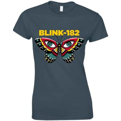 Picture of Blink-182 Ladies T-Shirt: Butterfly