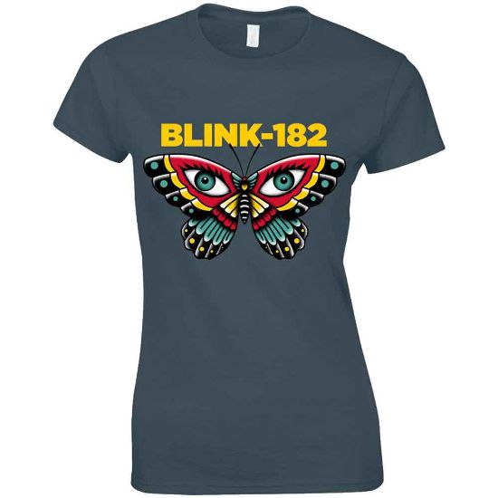 Picture of Blink-182 Ladies T-Shirt: Butterfly