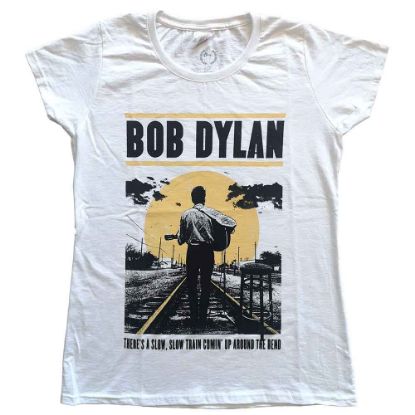 Picture of Bob Dylan Ladies T-Shirt: Slow Train