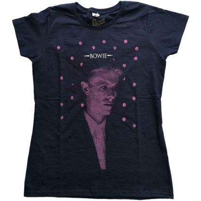 Picture of David Bowie Ladies T-Shirt: Dots