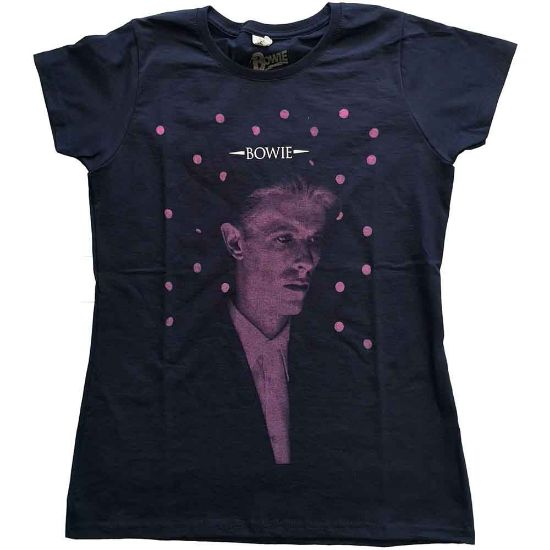 Picture of David Bowie Ladies T-Shirt: Dots