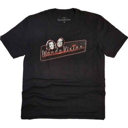 Picture of Marvel Comics Unisex T-Shirt: WandaVision Red Logo
