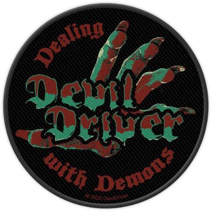 Picture of DevilDriver Woven Patch: Dealing With Demons (Standard)