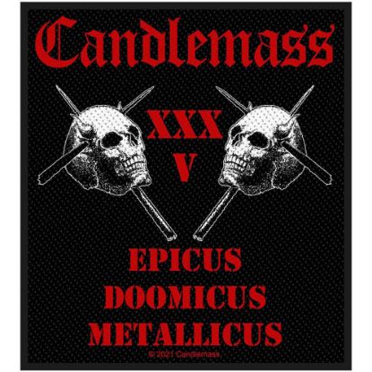 Picture of Candlemass Woven Patch: Epicus 35th Anniversary (Standard)