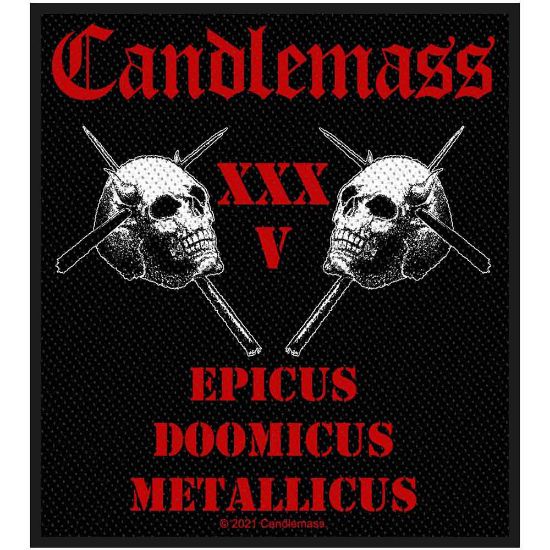 Picture of Candlemass Woven Patch: Epicus 35th Anniversary (Standard)