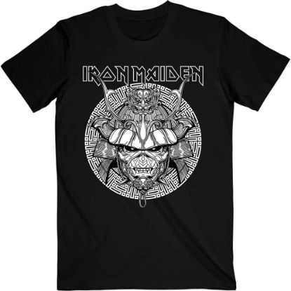 Picture of Iron Maiden Unisex T-Shirt: Senjutsu Samurai Graphic White