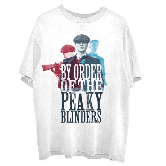 Picture of Peaky Blinders Unisex T-Shirt: 3 Tommys