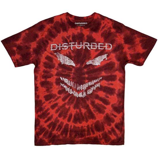 Picture of Disturbed Unisex T-Shirt: Scary Face Wash Collection