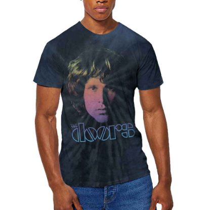 Picture of The Doors Unisex T-Shirt: Jim Halftone Gradient Wash Collection