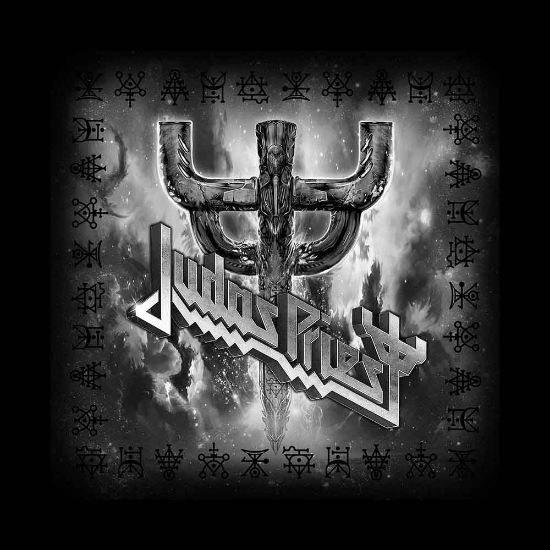 Picture of Judas Priest Unisex Bandana: Logo & Fork