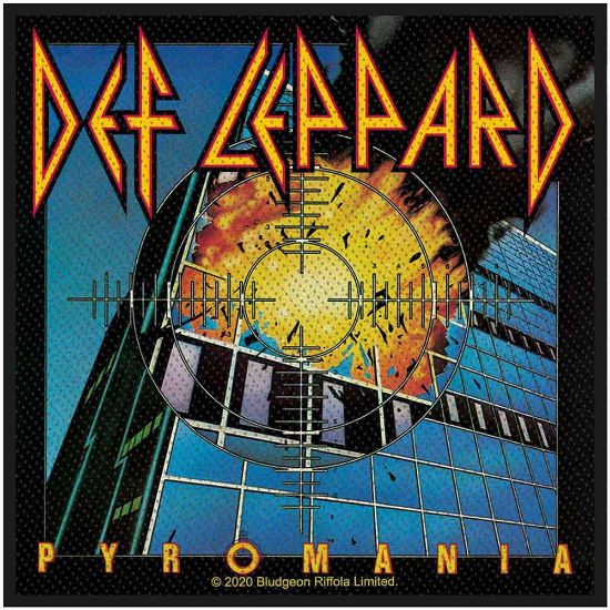 Picture of Def Leppard Woven Patch: Pyromania (Standard)