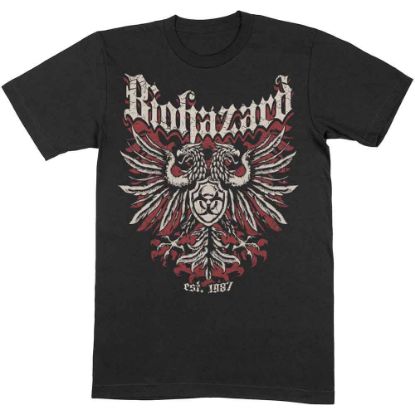 Picture of Biohazard Unisex T-Shirt: Crest