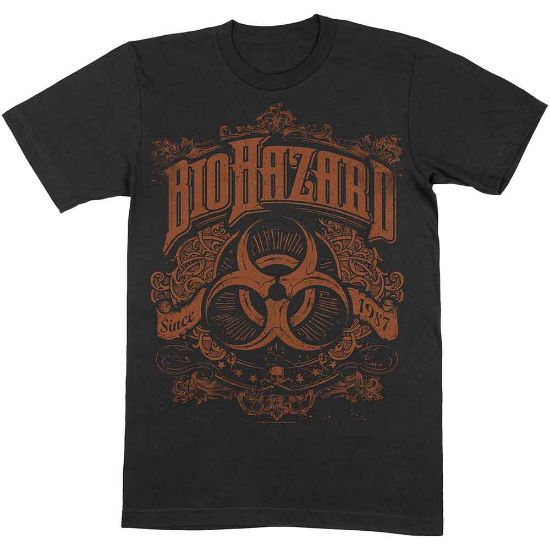 Picture of Biohazard Unisex T-Shirt: Since 1987 (Small)