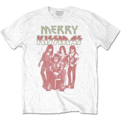 Picture of KISS Unisex T-Shirt: Merry KISSmas