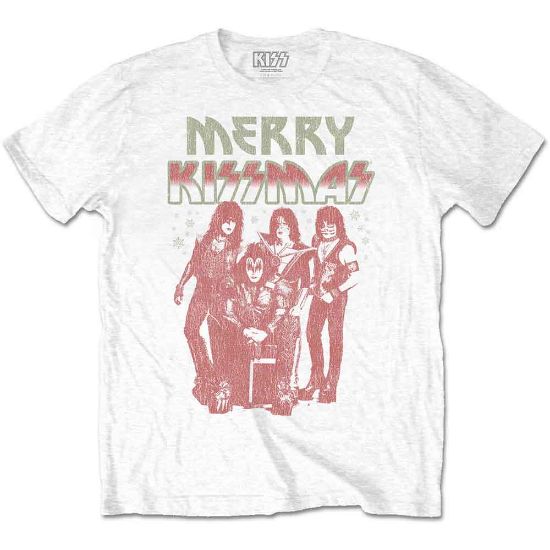 Picture of KISS Unisex T-Shirt: Merry KISSmas