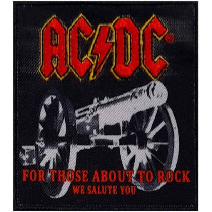 Picture of AC/DC Printed Patch: Canon Woven Logo (Standard) 